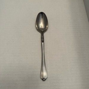 Vintage Orleans Silver Teaspoon Cherie Single Piece Stainless Steel Japan 7.25"